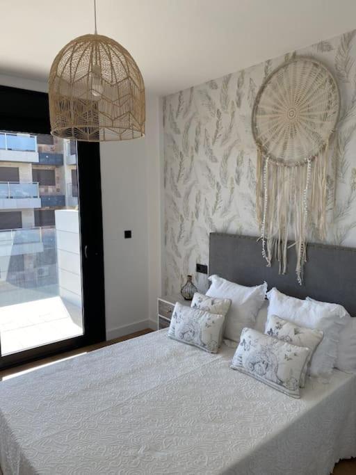Precioso Apartamento Con Terraza Y Piscina En Portonovo-Sanxenxo المظهر الخارجي الصورة