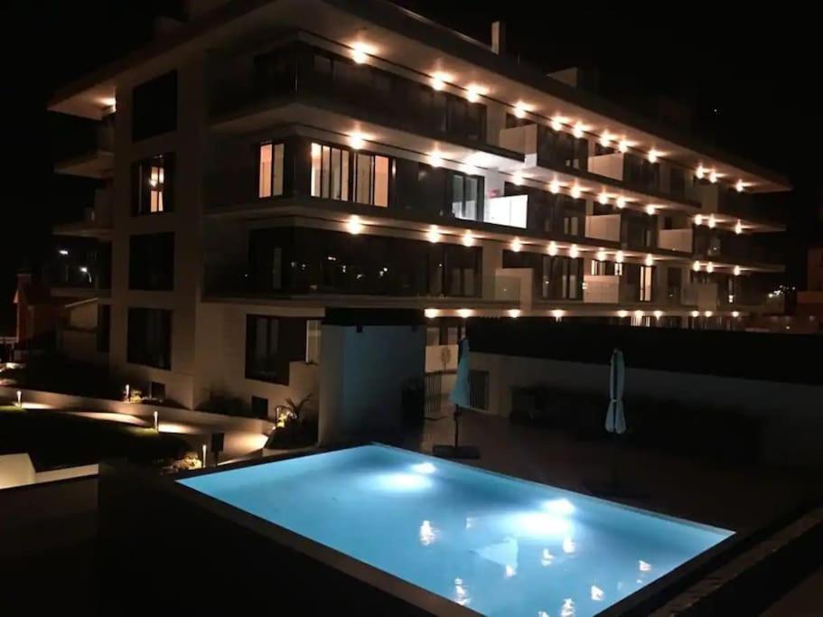 Precioso Apartamento Con Terraza Y Piscina En Portonovo-Sanxenxo المظهر الخارجي الصورة
